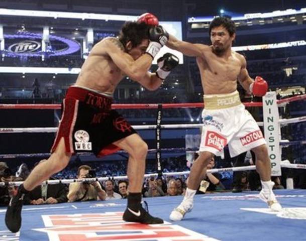 Antonio Margarito fue vapuleado por Pacquiao (AP Photo/David J. Phillip)