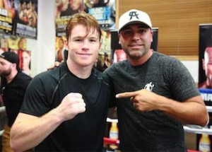 Canelo y De la Hoya