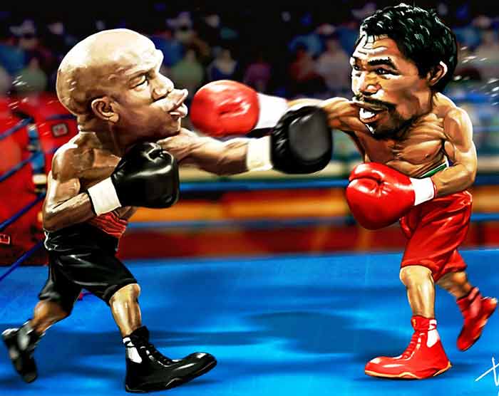 Floyd Maywether vs Manny Pacquiao