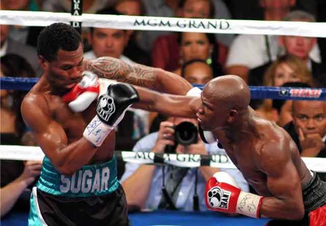 Shane Mosley vs Floyd Mahweather