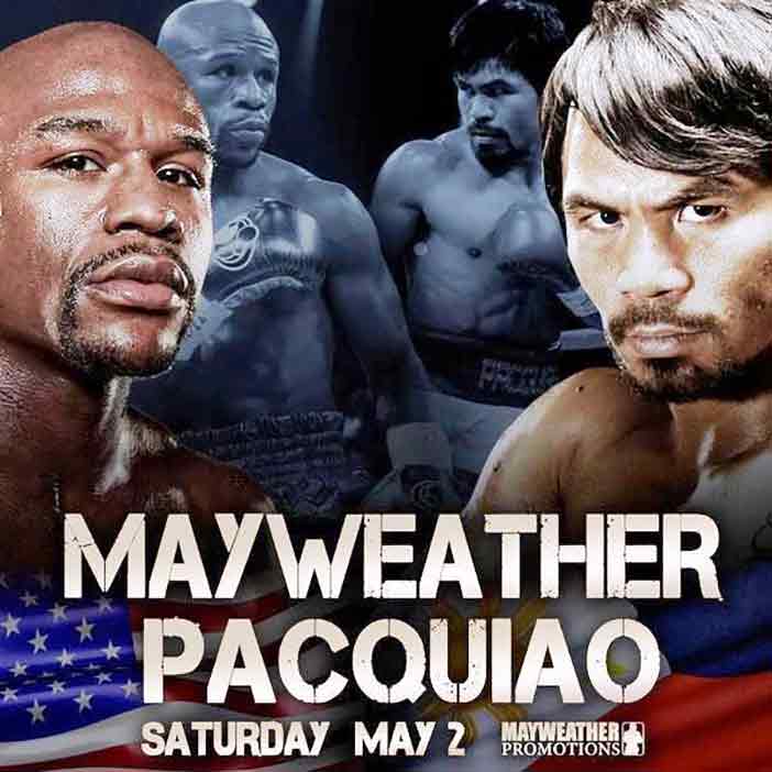 Cartel Mayweather vs Pacquiao