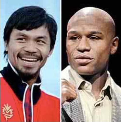 Pacquiao y Mayweather