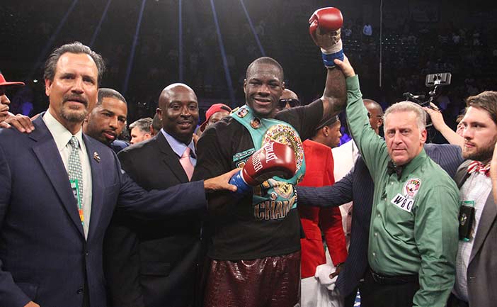 Deontay Wilder PHOTO CREDIT: SUMIO YAMADA