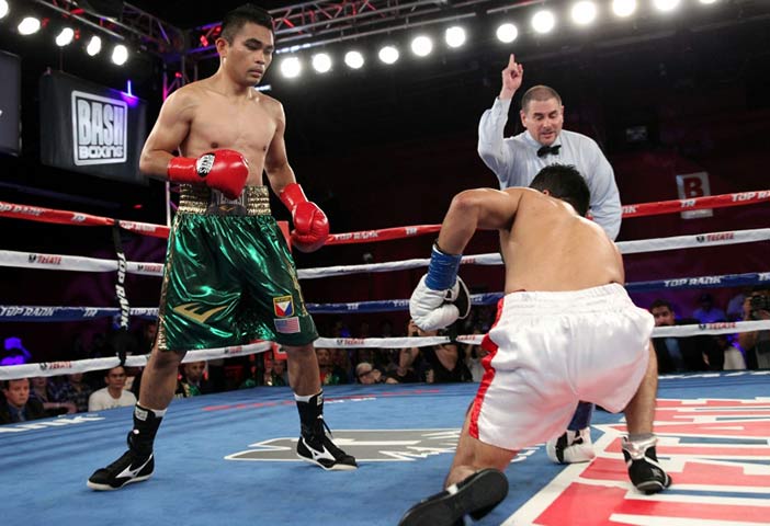 Viloria derriba a Soto Foto: Top Rank