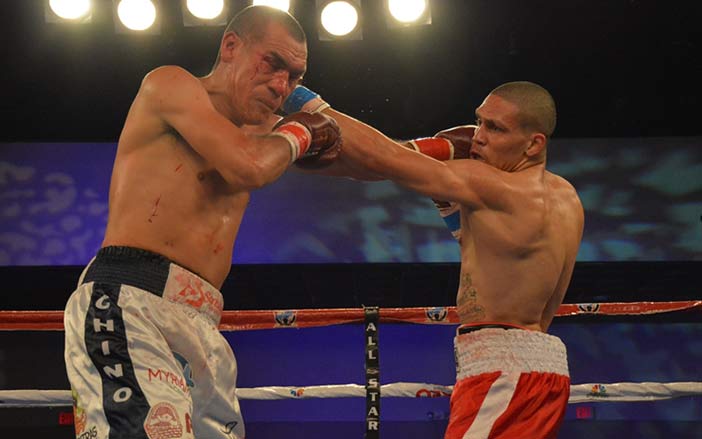 Sammy Valentin vs Cosme Rivera (Foto: Reynaldo Sánchez)