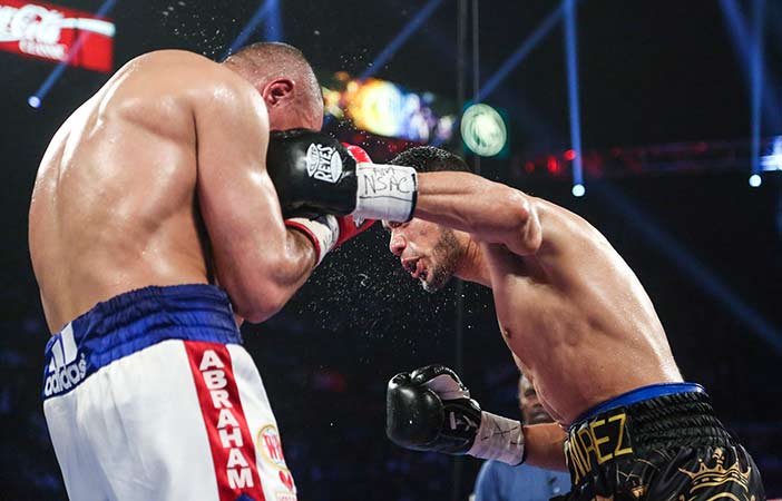 Ramírez vs Abraham (Fotos: Lizette De Los Santos, Zápari Boxing Promotions)