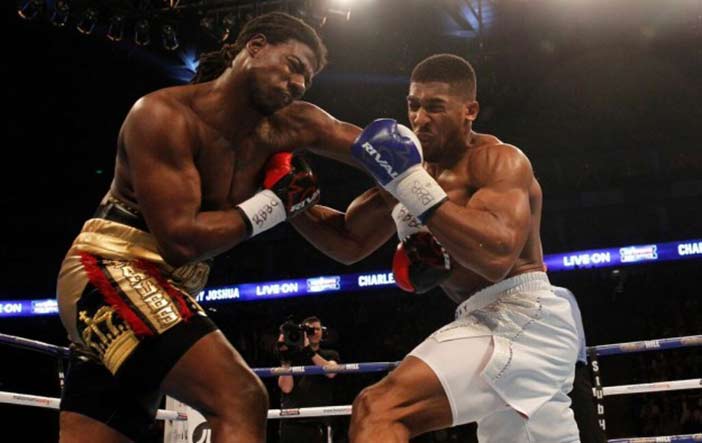 Martin vs Joshua (Foto cortesía: Matchroom Sport)