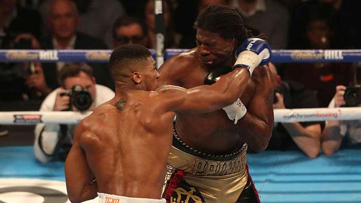 Martin vs Joshua (Foto cortesía de Matchroom Sport)