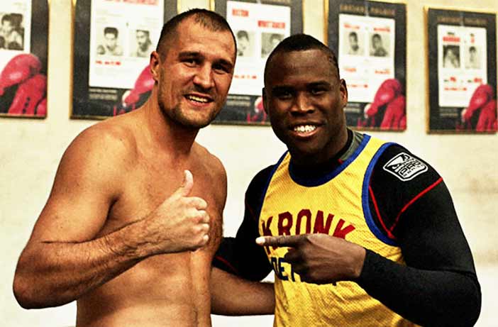 Kovalev junto a Stevenson