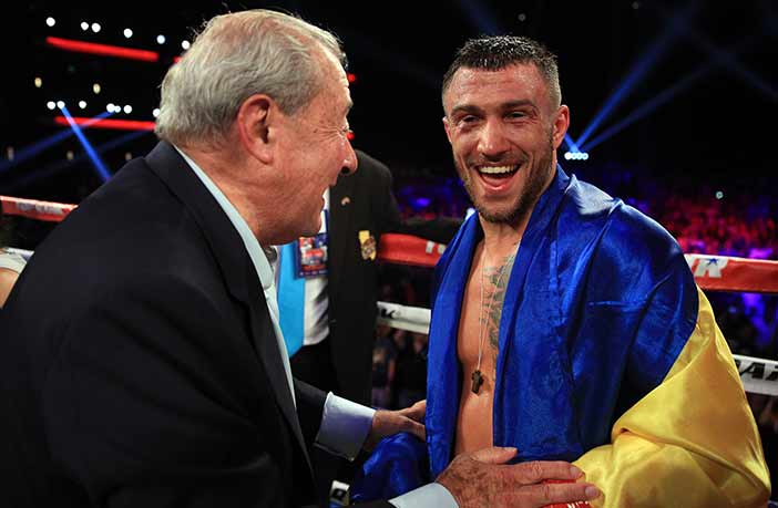 Bob Arum y Lomachenko