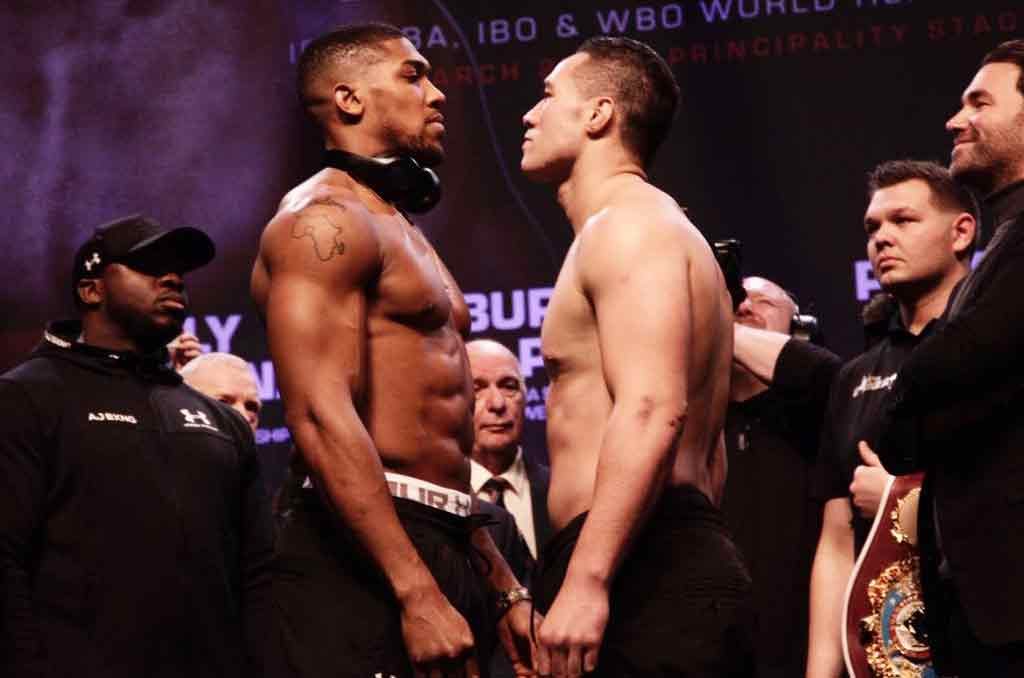 Anthony Joshua vs Joseph Parker ( Foto Marcelino Castillo).