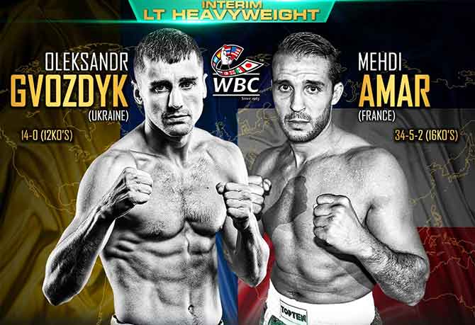 Oleksandr Gvozdyk vs Mehdi Amar