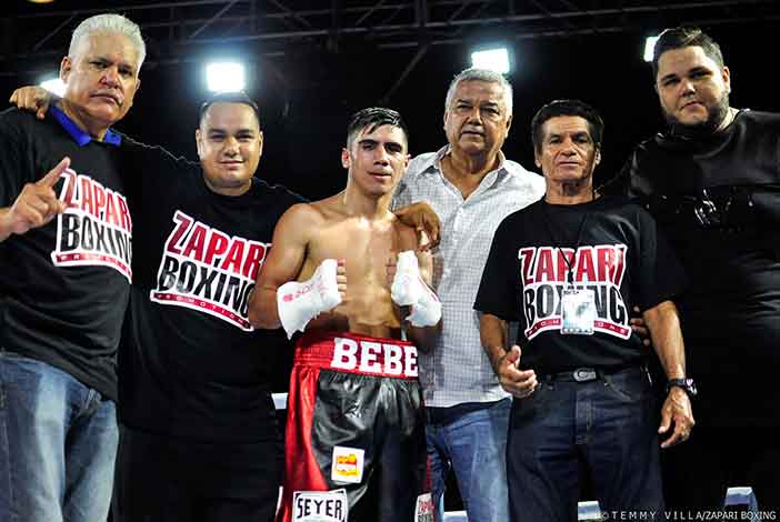 Ismael Vega (Crédito Fotos: Temmy Villa, Zápari Boxing Promotions)