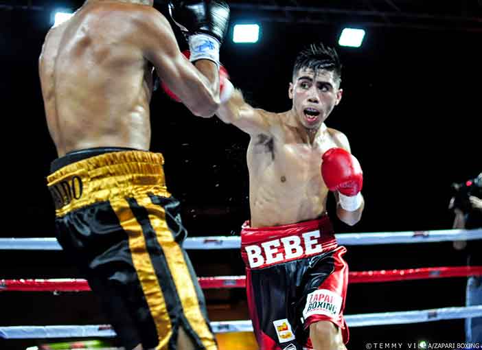 Ismael "Bebe" Vega (Crédito Fotos: Temmy Villa, Zápari Boxing Promotions)