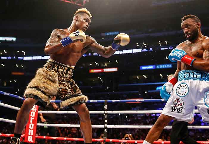 Jermell Charlo vs Austin Trout (Fotos: Trappfotos/SHO)