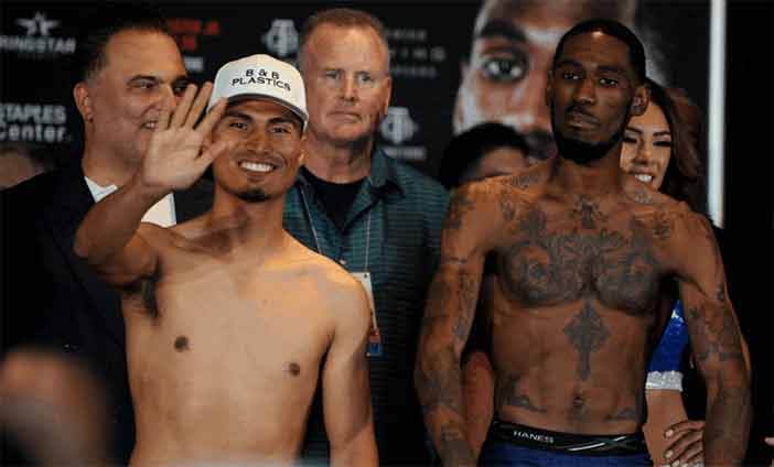 Mikey García y Robert Easter Jr.