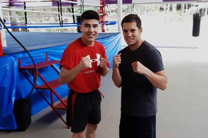 Karim 'Traviesito' Arce y Carlos Cuadras