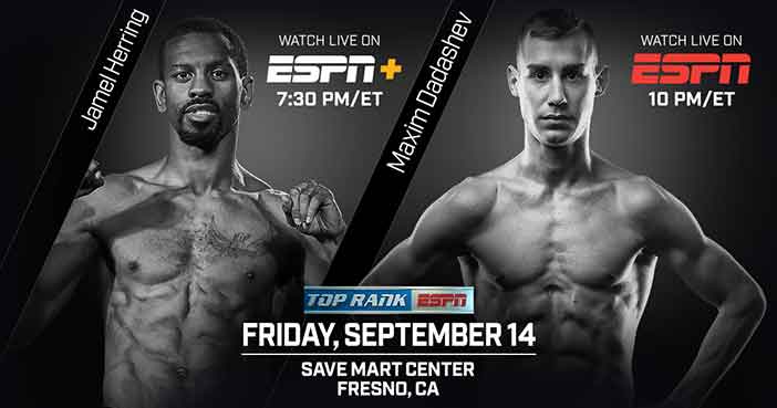 Dadashev vs. DeMarco y Herring vs. Moralde