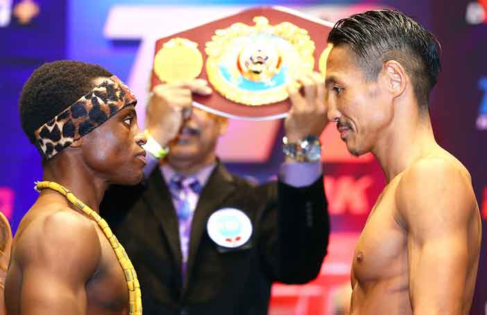 Dogboe vs Otake (Fotos: Mikey Williams / Top Rank)