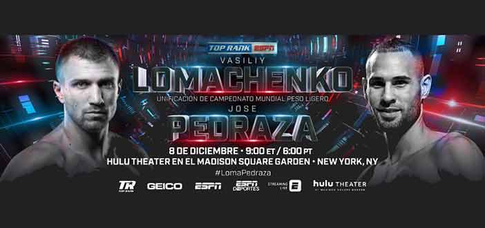 Lomachenko vs Pedraza