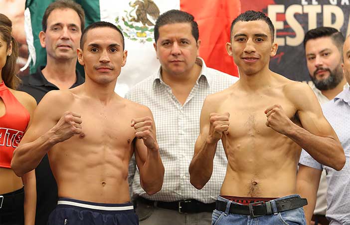 Estrada vs Orucuta (Foto: Tom Hogan - Hoganphotos/ 360 Promotions)