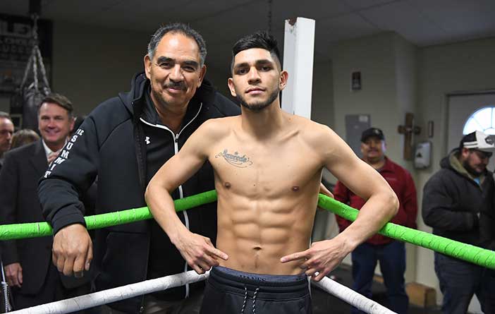 Abel Sánchez y Alex Saucedo (Foto: Stacey Verbeek)