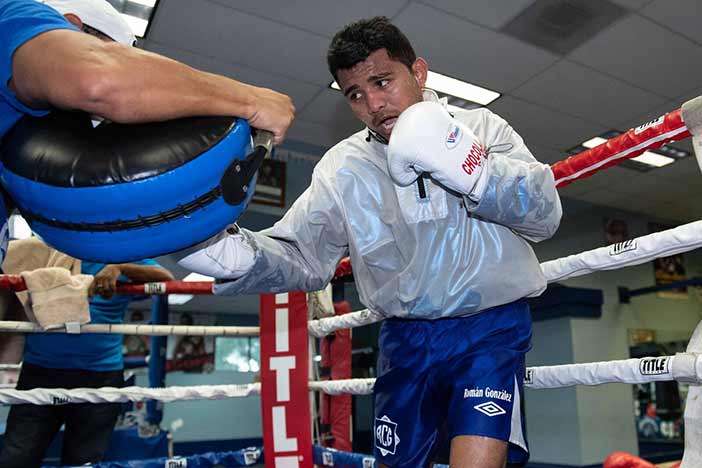 omán "Chocolatito" González (Foto: Lina Baker/360 Promotions)