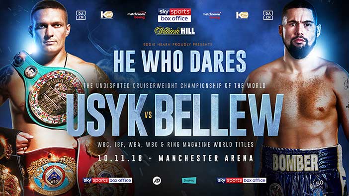 Oleksandr Usyk vs Tony Bellew