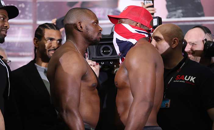 Dillian Whyte vs Dereck Chisora