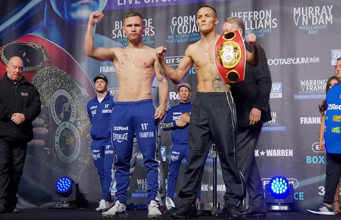 Josh Warrington vs Carl Frampton