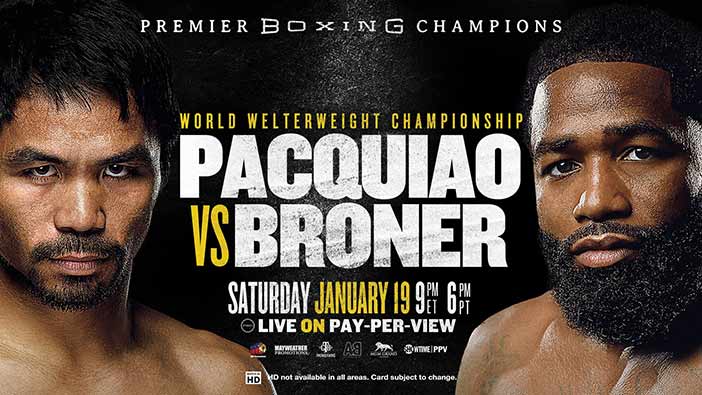 Manny Pacquiao vs Adrien Broner