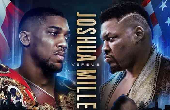 Anthony Joshua y Jarrell Miller