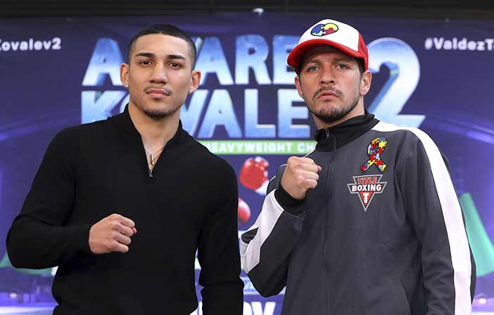 Teofimo López vs Diego Magdaleno (Foto: Mikey Williams/Top Rank)