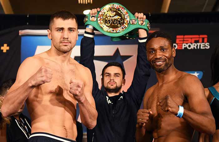 Gvozdyk vs. Ngumbu (Fotos: Top Rank)