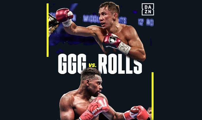 Gennady Golovkin vs Steven Rolls (DAZN)