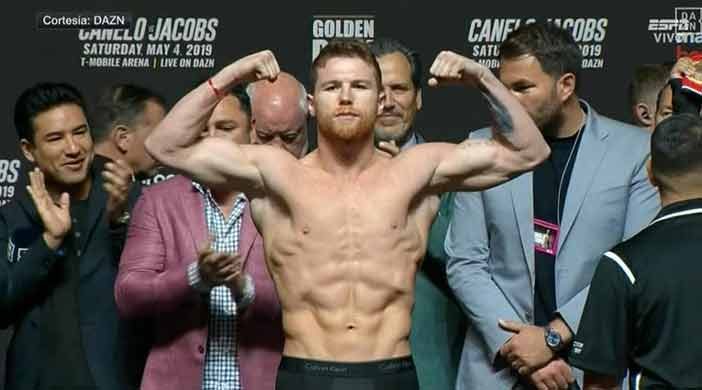 Pesaje Saúl Canelo Álvarez 159 5 Vs Daniel Jacobs 160 Solo Boxeo