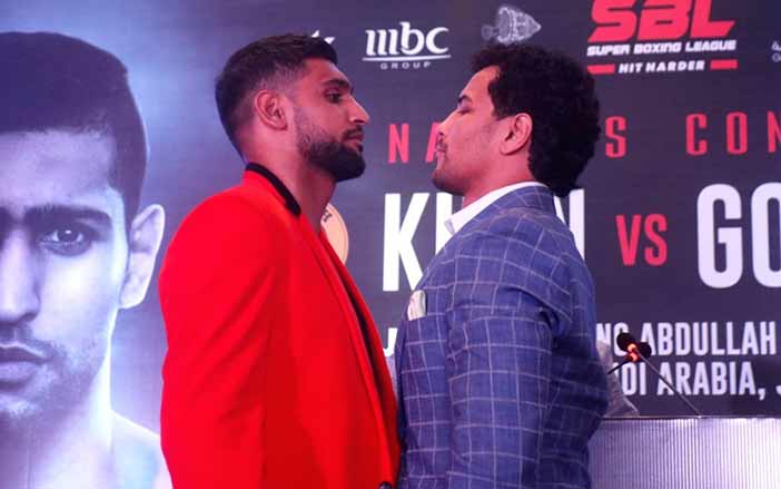 Amir Khan vs Neeraj Goyat