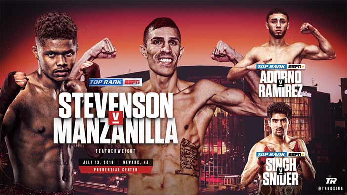 Shakur Stevenson vs Manzanilla