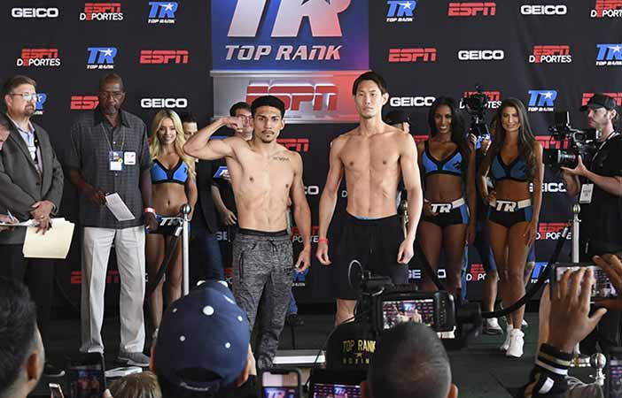 Teófimo López vs Masayoshi Nakatani (Foto: Mikey Williams / Top Rank)