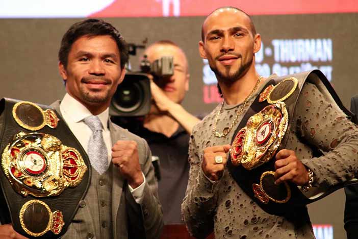 Pacquiao vs Thurman (Foto: Marcelino Castillo)