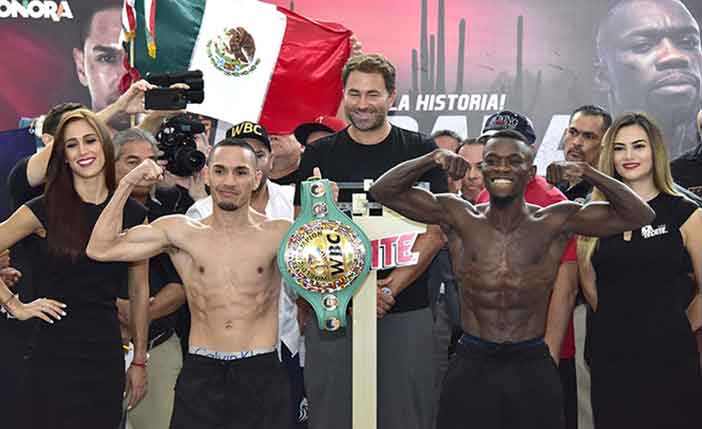 JUAN FRANCISCO ESTRADA VS DEWAYNE BEAMON (PHOTO CREDIT: WORLD BOXING COUNCIL)