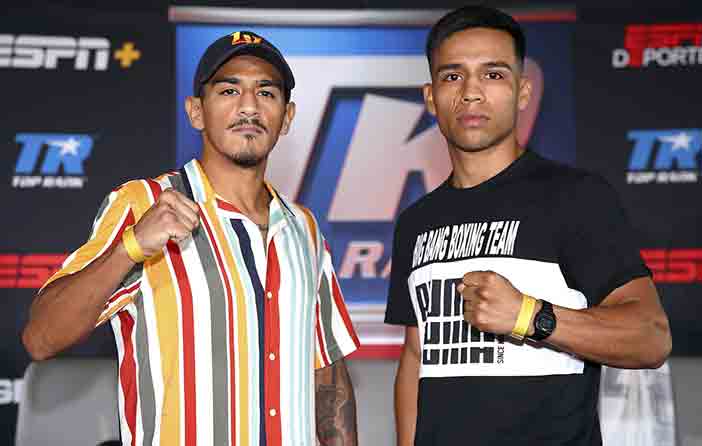 Jessie Magdaleno vs. Rafael Rivera (Mikey Williams/Top Rank)