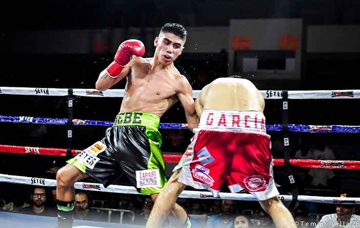 Rubén “Bebé” Vega (Foto: Temmy Villa, Zápari Boxing Promotions)