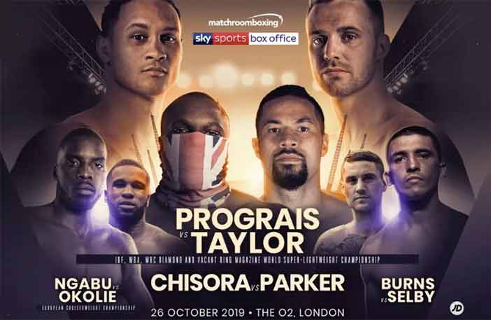 Prograis vs Taylor, Chisora ​​vs Parker