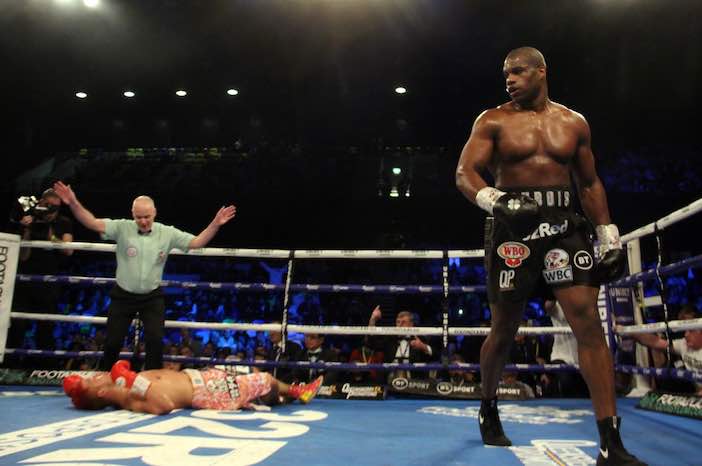 Daniel Dubois vs Kyotaro Fujimoto (PHOTO CREDIT: SUMIO YAMADA)