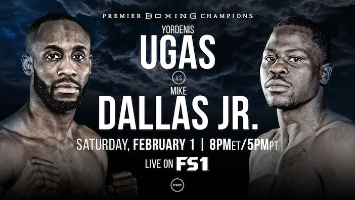 Yordenis Ugas lucha contra Mike Dallas Jr. (PBC)