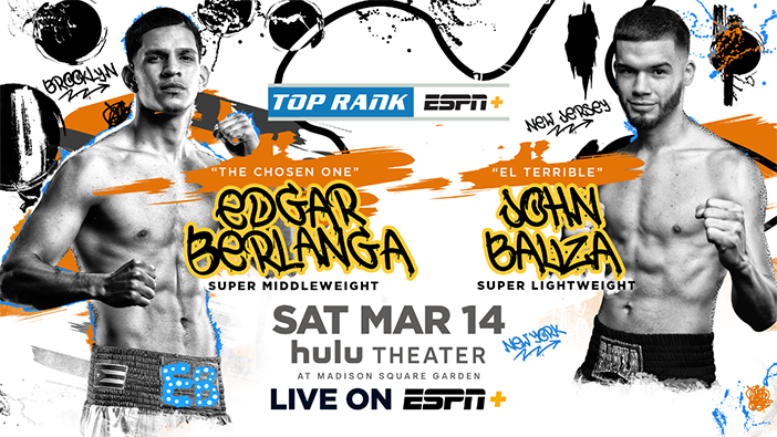 Edgar Berlanga vs John Bauza