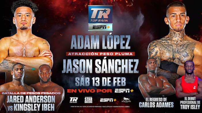 Adan López vs. Jason Sánchez