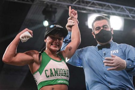 Anahí López (FOTO: CORTESÍA BOXEO DE PRIMERA)