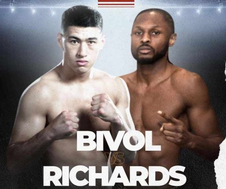 Dmitry Bivol y Craig Richards